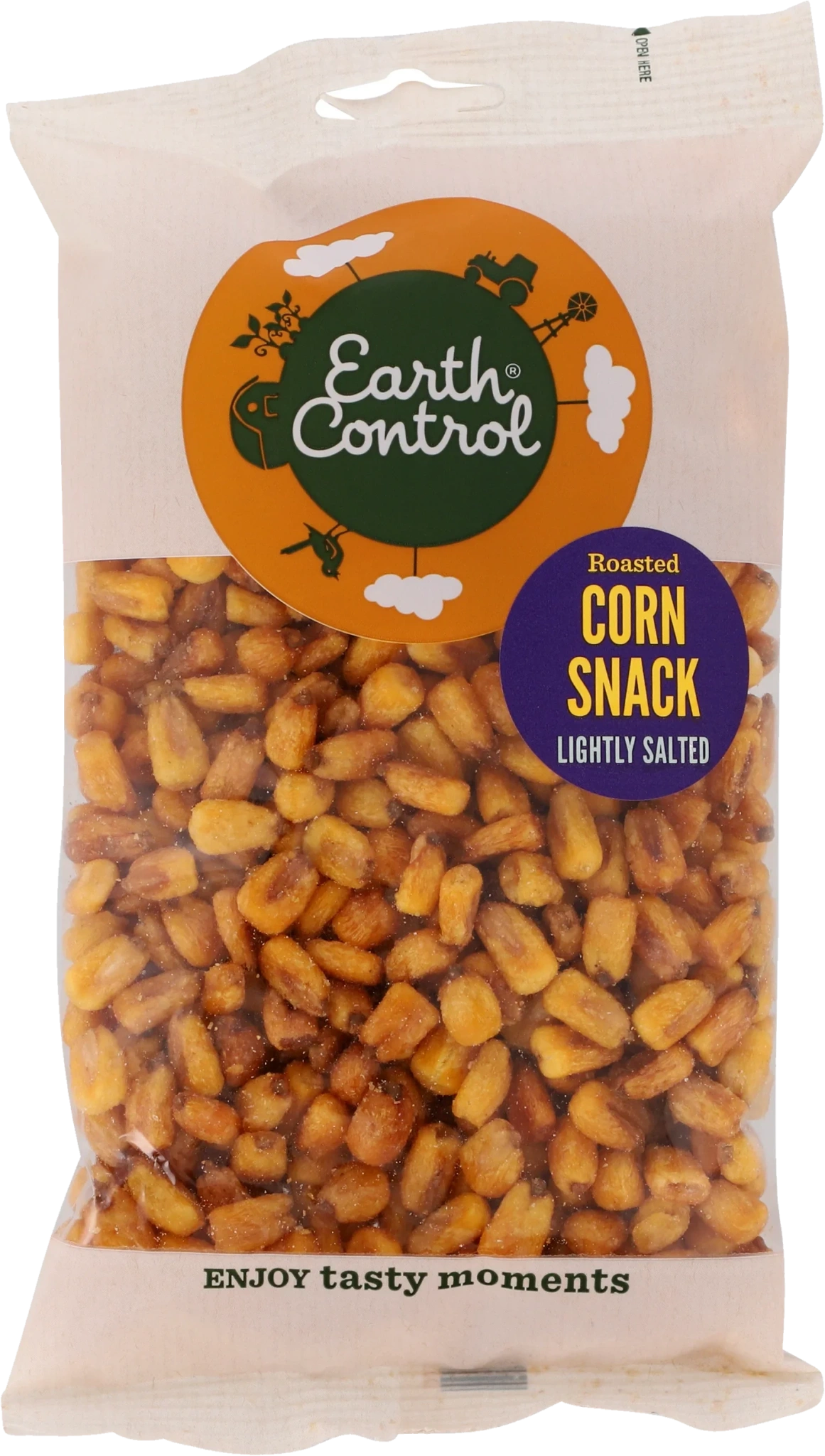 Earth Control Corn Snack Roasted 200g