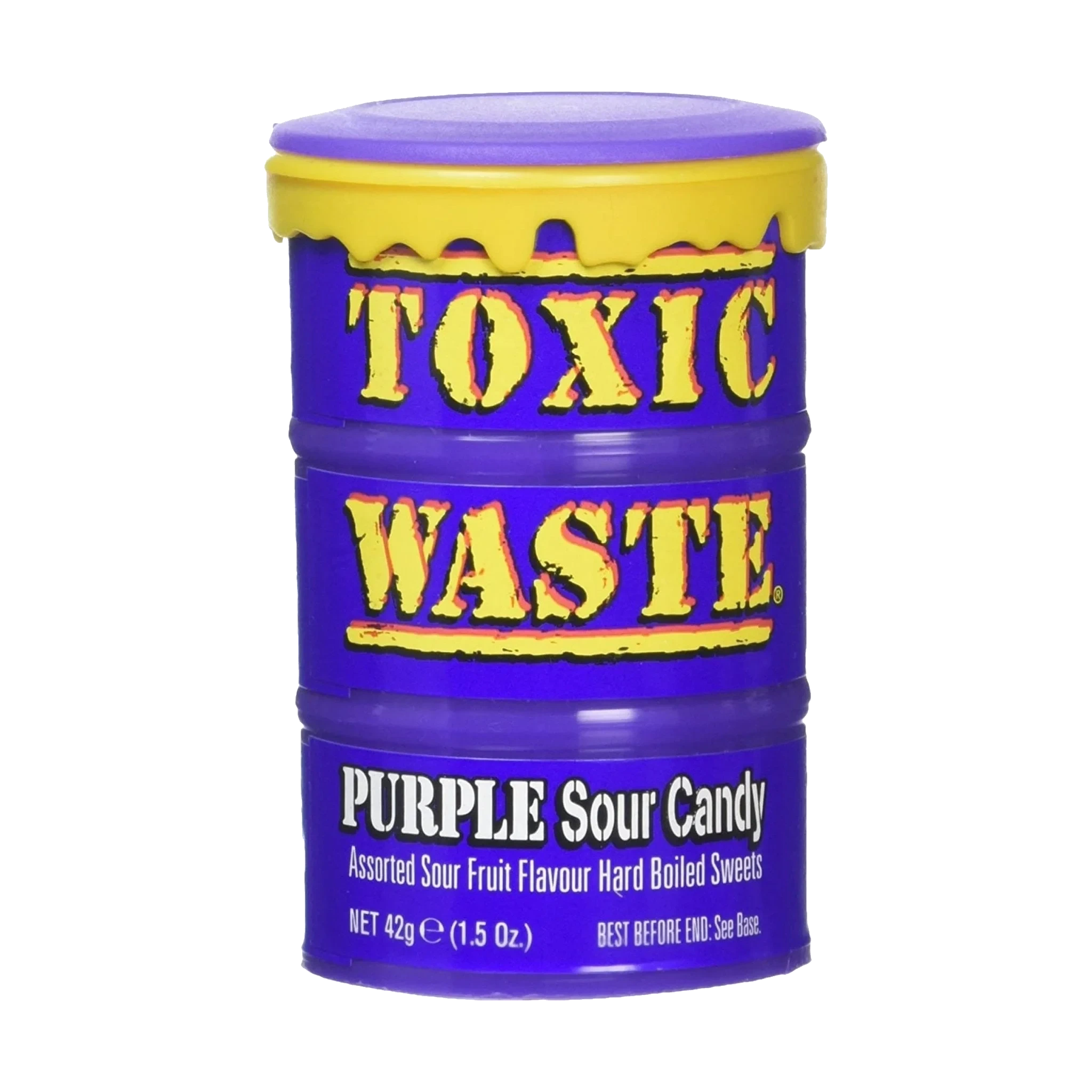 Toxic Waste Purple Sour Candy Drum 42 g