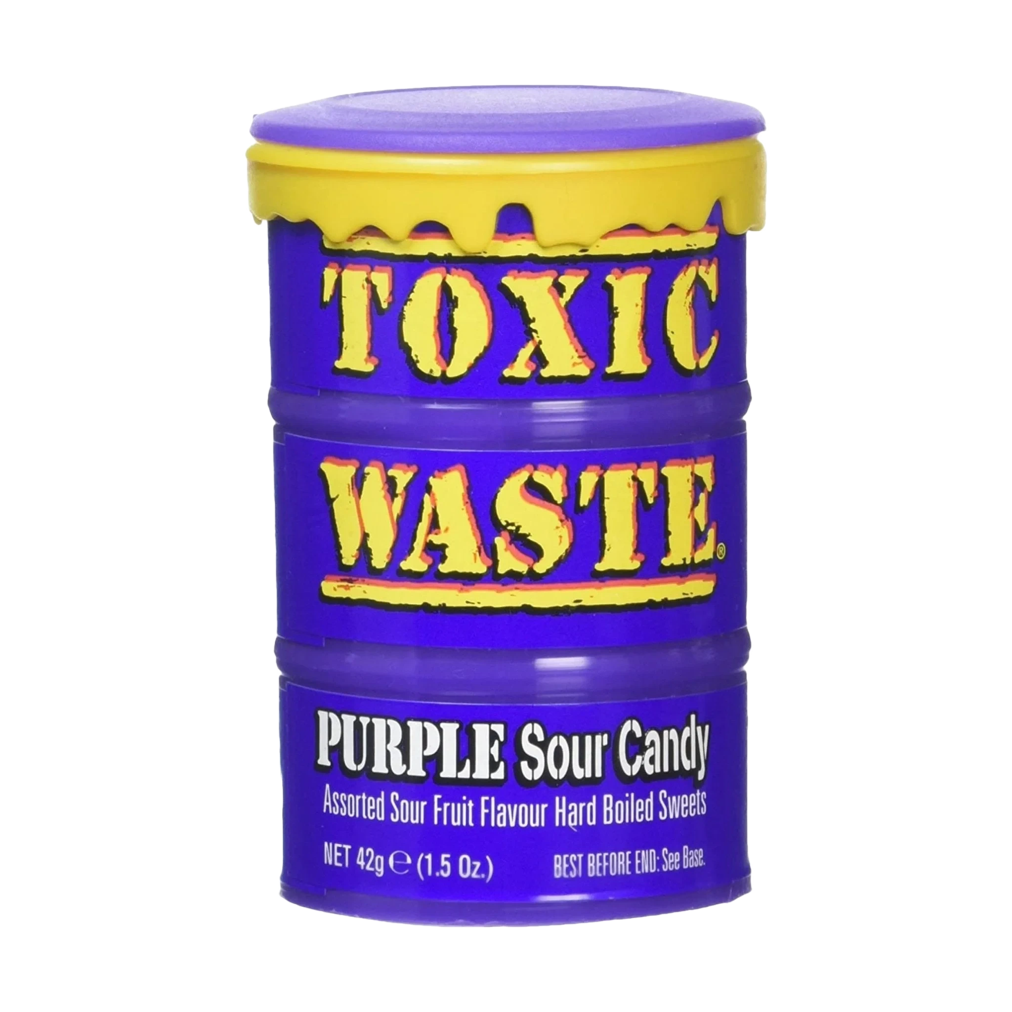 Toxic Waste Purple Sour Candy Drum 42 g