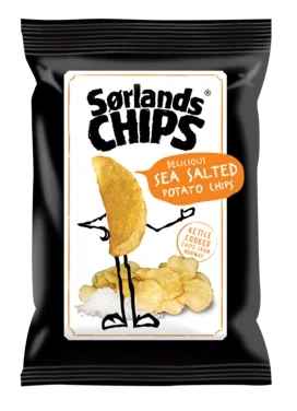 Sørlandschips Havsalt 30g