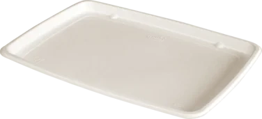 Platter Fiber 285x203 Hvit Essential Small