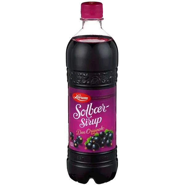 Solbærsirup 0,75l Lerum