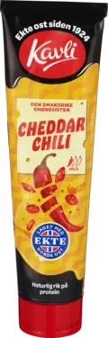 Cheddar&Chili Ost 175g Tube Kavli