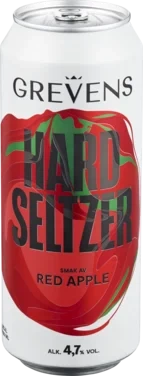Grevens Hard Seltzer Red Apple 0,5l boks
