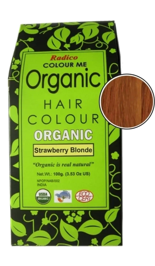 Radico Colour Me Organic Strawberry Blonde Strawberry Blonde