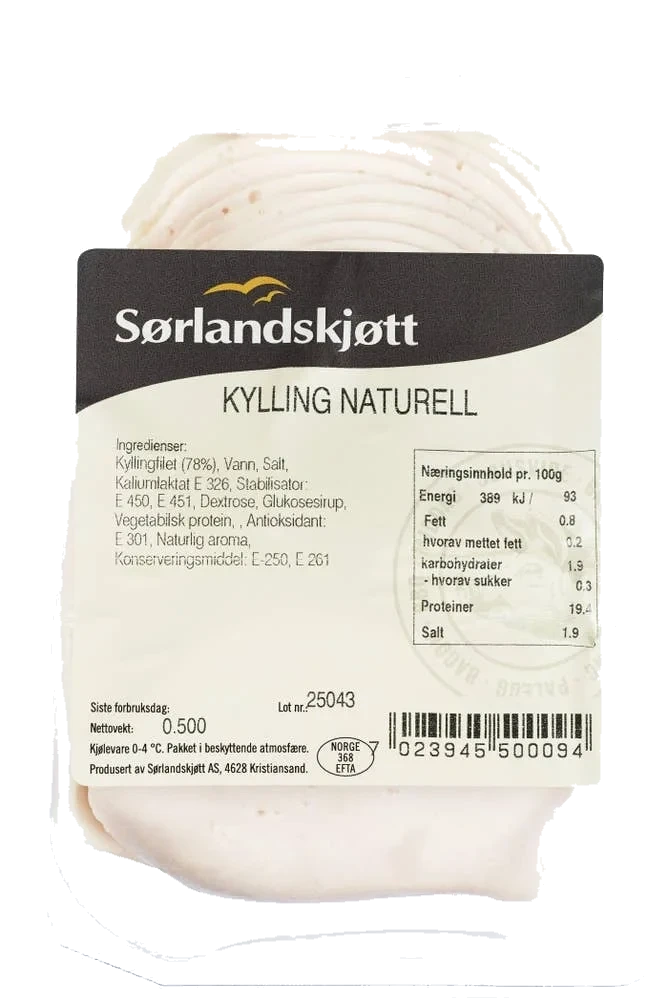 Kylling naturell