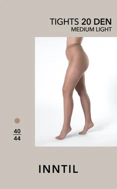 Tights, 20 den, Medium Light, 40-44