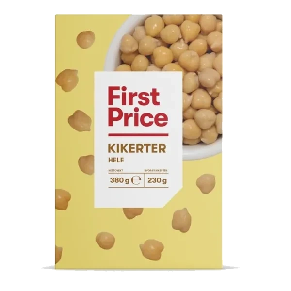 Kikerter 380g First Price