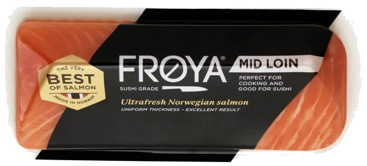 Laks Midloin 1/2 300g Frøya