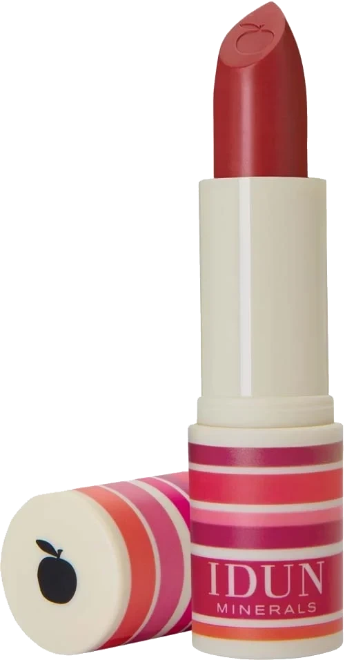 IDUN Minerals Matte leppestift Körsbär 4 g