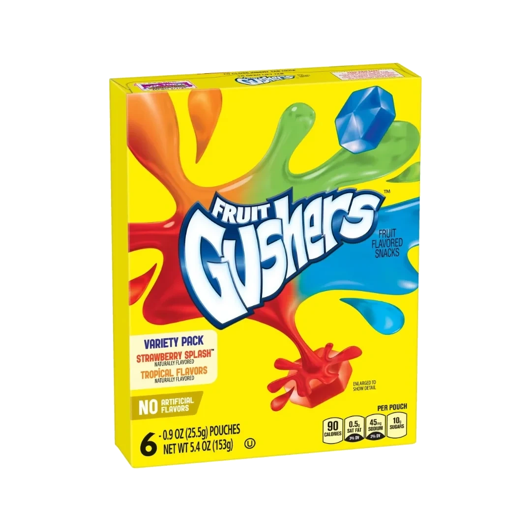 Fruit Gushers Variety Pack (Strawberry/Grape) 136 g DATOVARE