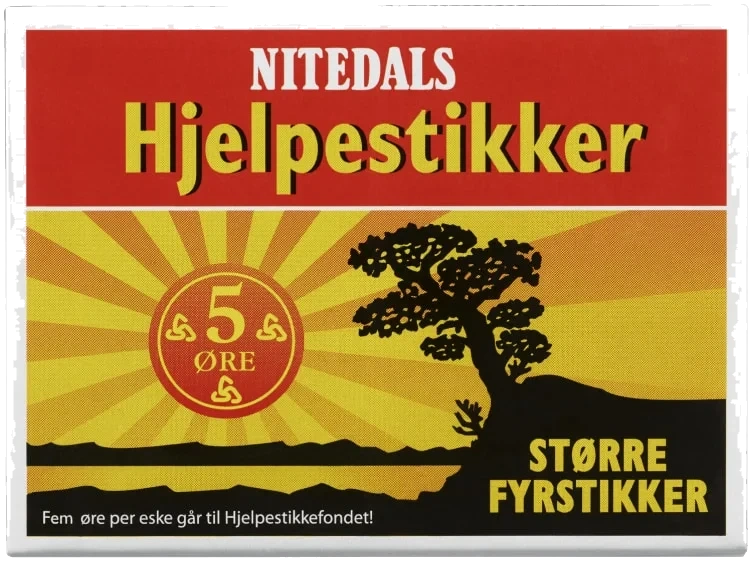 Hush.eske 3pk Nitedals Fyrstikker