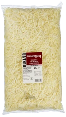 Ulkjær Pizzatopping m. Mozzarella 2kg