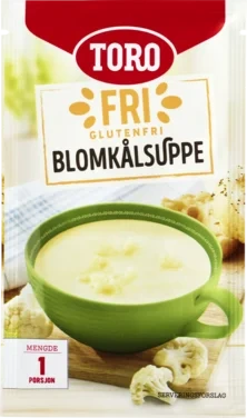 Toro Fri Blomkålsuppe Porsjon Glutenfri