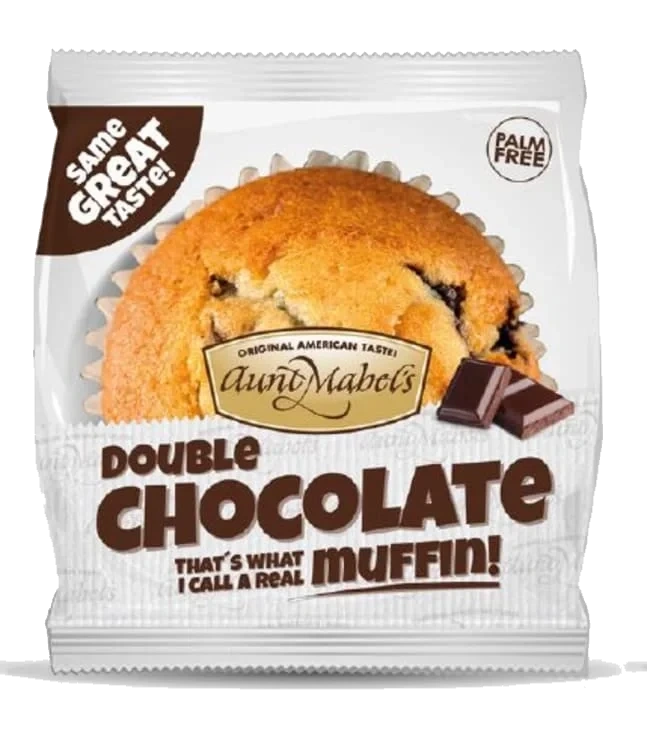 Muffins Double Choc 100g Aunt Mabels