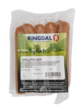 Grillpølser 600 Gr Ringdal