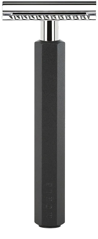 Mühle Hexagon Safety Razor Anodised Aluminum Graphite
