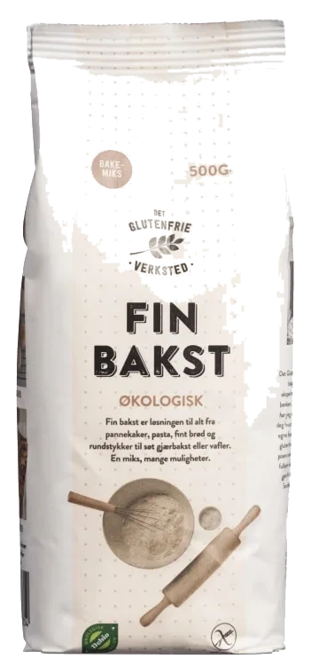 Fin Bakst Mel glutenfri Økologisk 500g Dgv