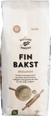 Fin Bakst Mel glutenfri Økologisk 500g Dgv