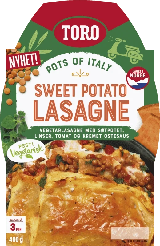 Toro Sweet Potato Lasagne 400g