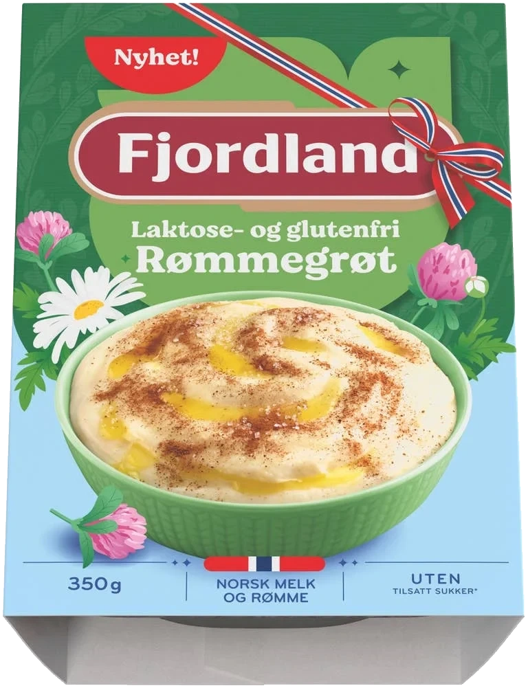 Laktose-og glutenfri rømmegrøt