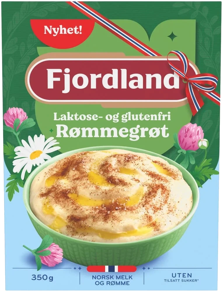 Laktose-og glutenfri rømmegrøt
