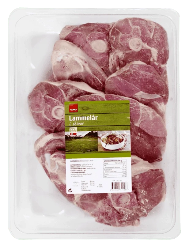 Coop Lammelår 1,9kg