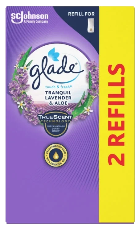 Glade Touch&Fresh Lavender Duo Refill 2x10ml