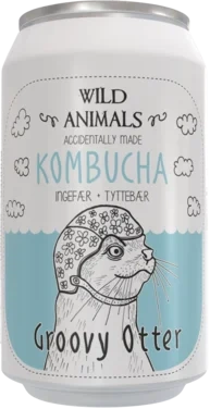 Wild Animals Kombucha Groovy Otter 0.33l bx