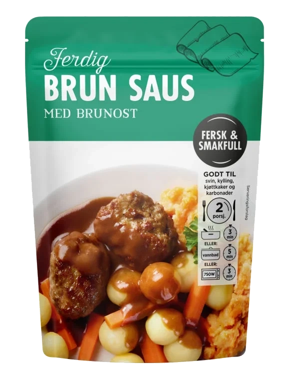 Brun Saus Klassisk 2dl F&S