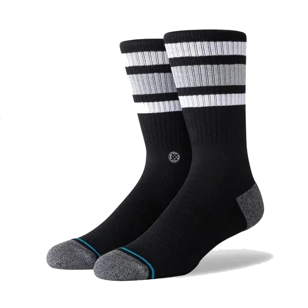 Crew Socks - Boyd Black