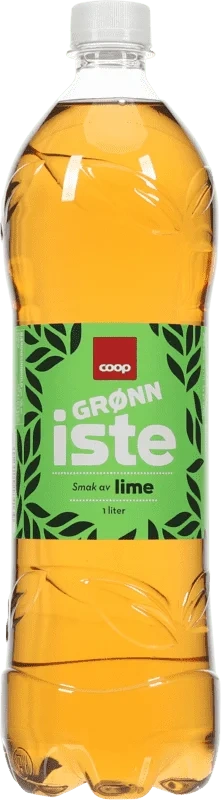 Coop Grønn Iste Lime 1l