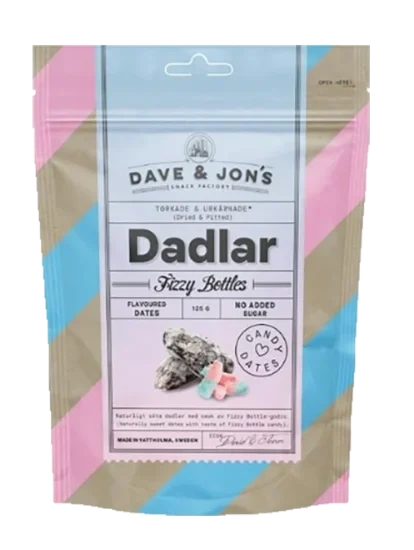 Dadlar Fizzy Bottles 125g