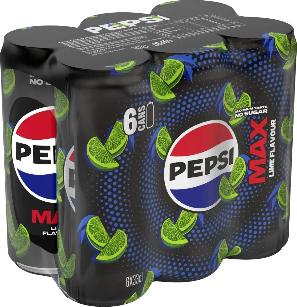 Pepsi Max Lime 6x33cl