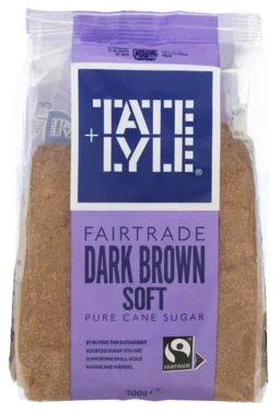 Farin Mørk Brun Fairtrade 500g Tate Lyle