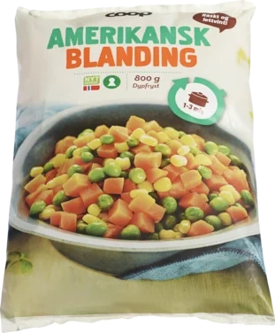 Coop Amerikansk Blanding 800g