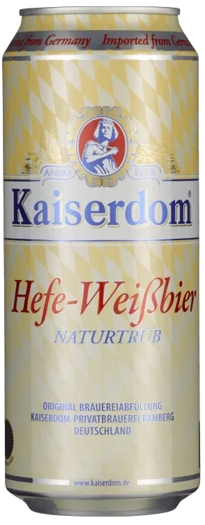 Kaiserdom Hefe-Weissen Bier 0,5l boks