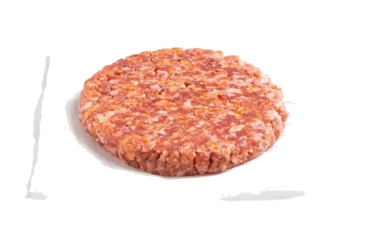Hamburger Av Svin ca 130g m/Grana Padano&Chili
