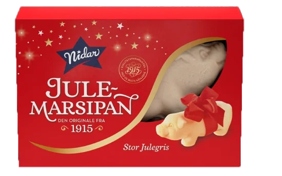 Julemarsipan Stor Julegris 193g
