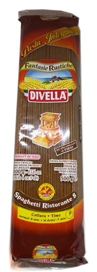 Divella 8i Spaghetti Fullkorn 500g