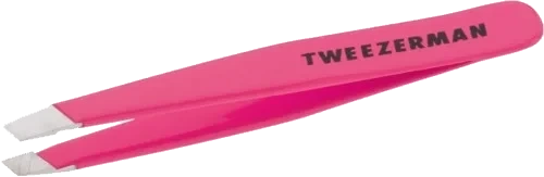 Tweezerman Mini Slant Tweezer Neon Pink