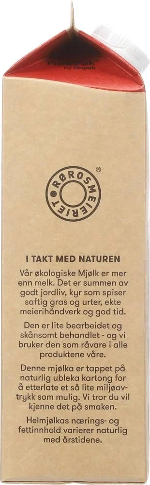 Økologisk helmjølk