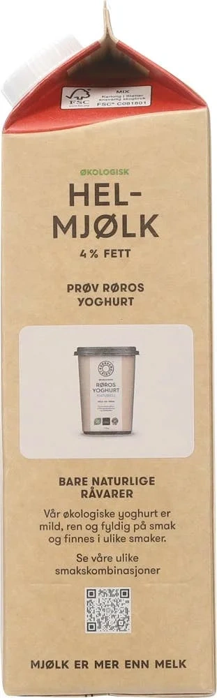 Økologisk helmjølk