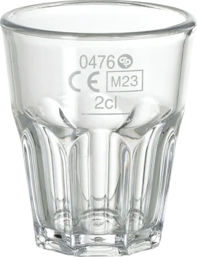 Shotglass Anyday San Gjenbrukbar 3cl Transp