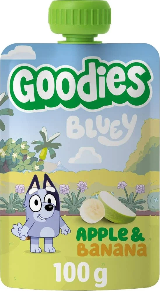 Bluey Klämmis Äpple & Banan 3År