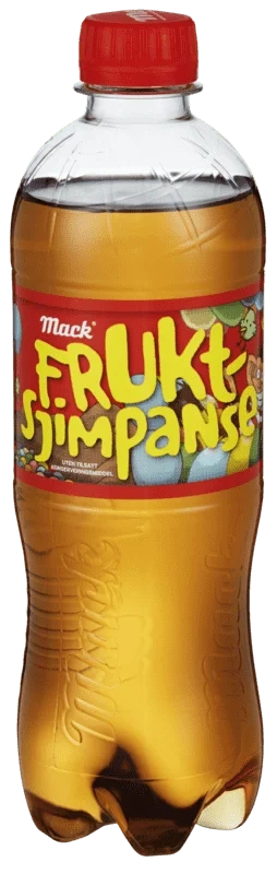 Fruktsjimpanse 0,50l Fl Nrpet Mack