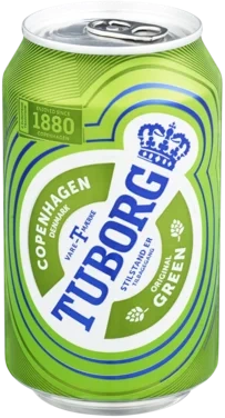 Tuborg Grønn 0,33l boks