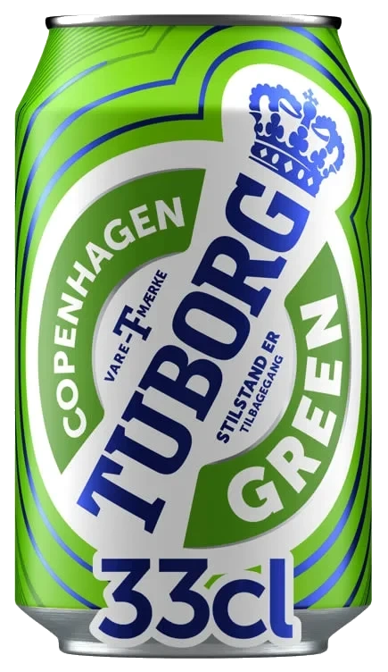 Tuborg Grønn 0,33l boks