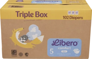 Libero Comfort 5 Triple Box