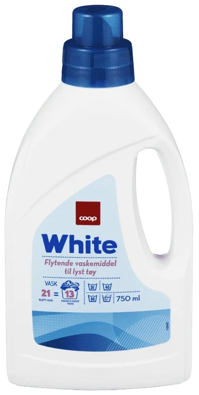 Coop Flytende Vask White 750ml